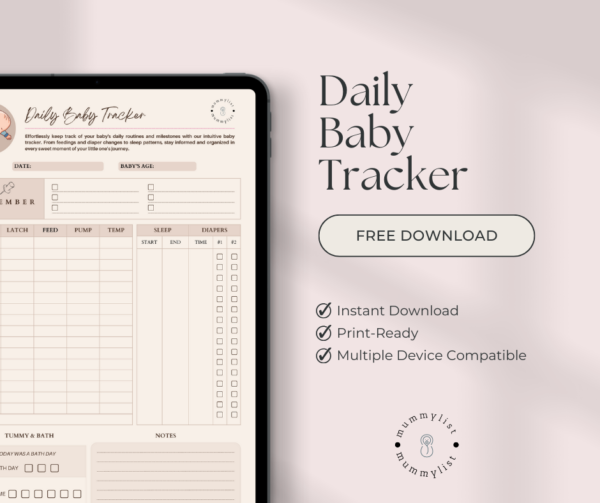 Daily Baby Tracker