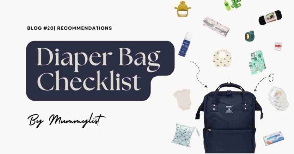 Infant Diaper Bag Checklist