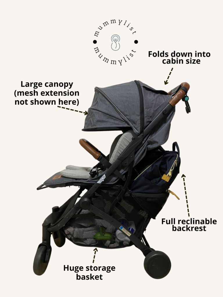 Features of the Keenz Air Plus 2.0 Stroller That Appealed to Me