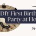 DIY First Birthday At Home in Singapore