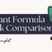 Infant Formula Milk Comparison in Singapore