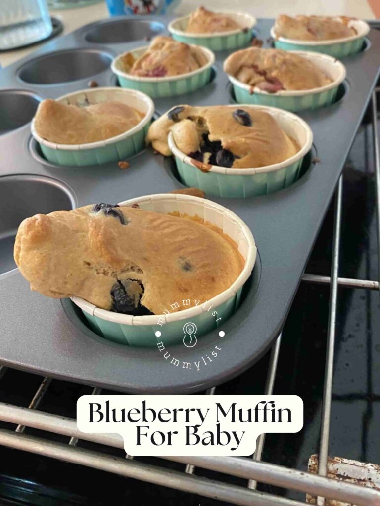 Easy Toddler Breakfast Recipes: Blueberry muffins