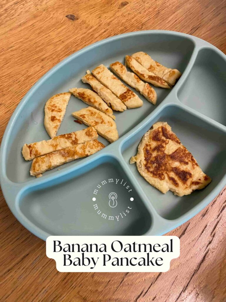 Easy Toddler Breakfast Recipes: Banana Oatmeal Pancake