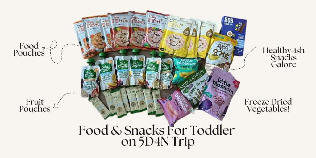 Easy Toddler Meals & Snacks for Travel