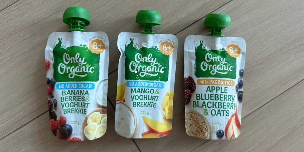 Easy Toddler Meals & Snacks for Travel: Fruit Pouches