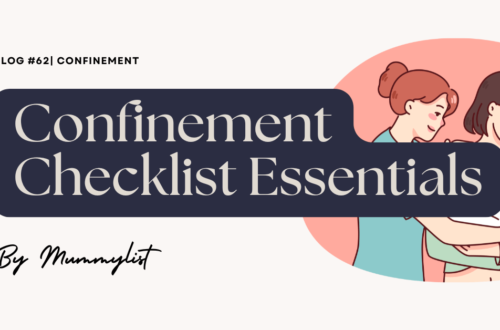 Confinement Checklist By A SG Mum