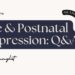 Prenatal and postnatal depression Q&A with a Psychotherapist