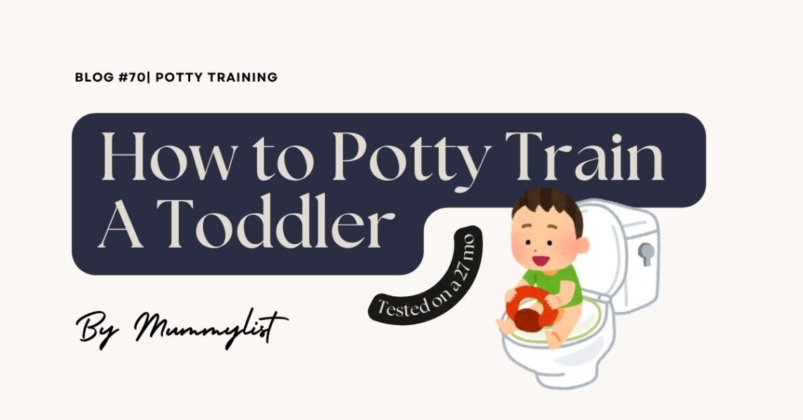 How to potty train a toddler in Singapore