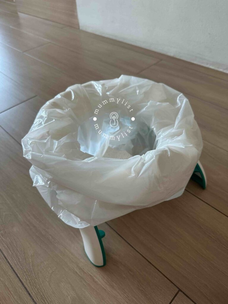 How to potty train a toddler: Portable potty